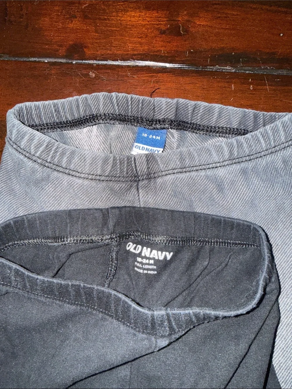 Old Navy Kids Leggings Duo - Gray & Black